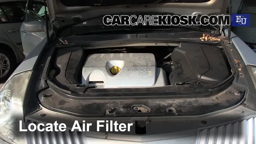 2002 Renault Vel Satis 2.0T 2.0L 4 Cyl. Turbo Air Filter (Engine)